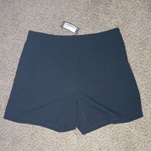 Boohoo High Waist Black Women's Shorts
